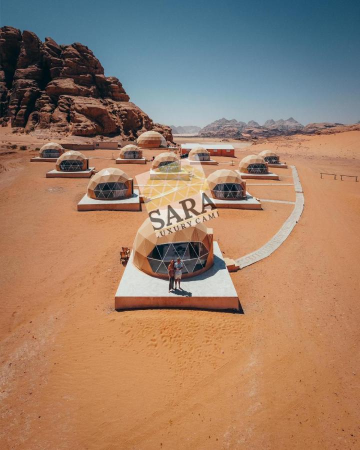 Sara Luxury Camp Wadi Rum Exterior foto
