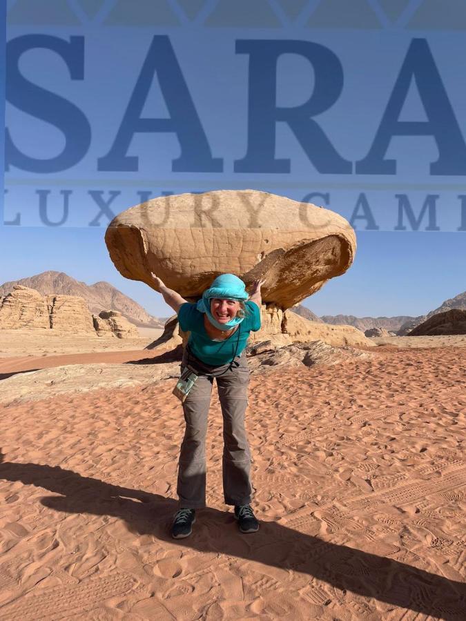 Sara Luxury Camp Wadi Rum Exterior foto