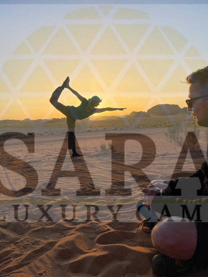Sara Luxury Camp Wadi Rum Exterior foto
